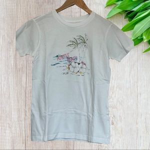 Steve & Barry’s Myrtle Beach SC vacation Souvenir Embroidered Tee Size Medium